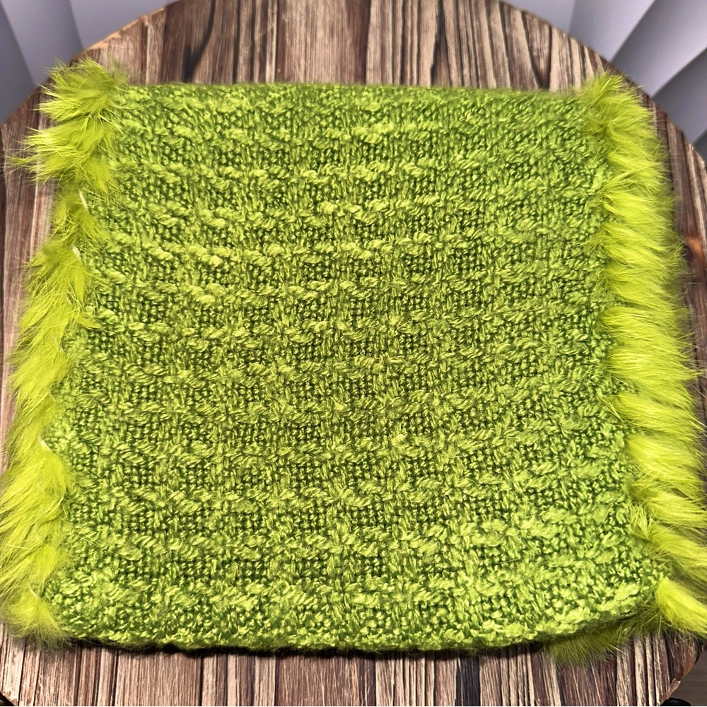 Angora Rabbit Fur Scarf